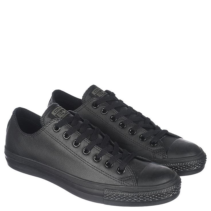 Leather converse